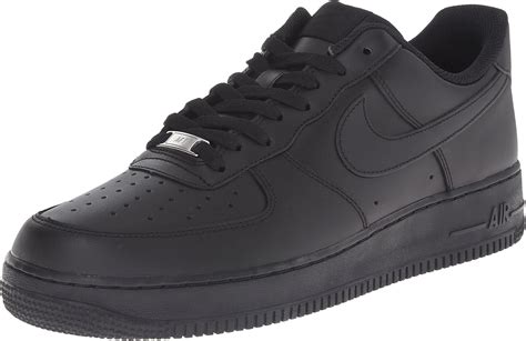 nike af1 schwarz auf männer|nike air force 1 schuhe.